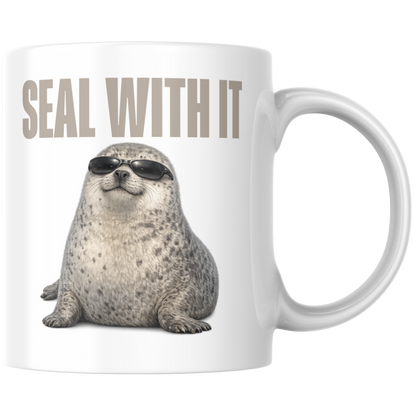 Seal With It Robbe Kaffee Tasse