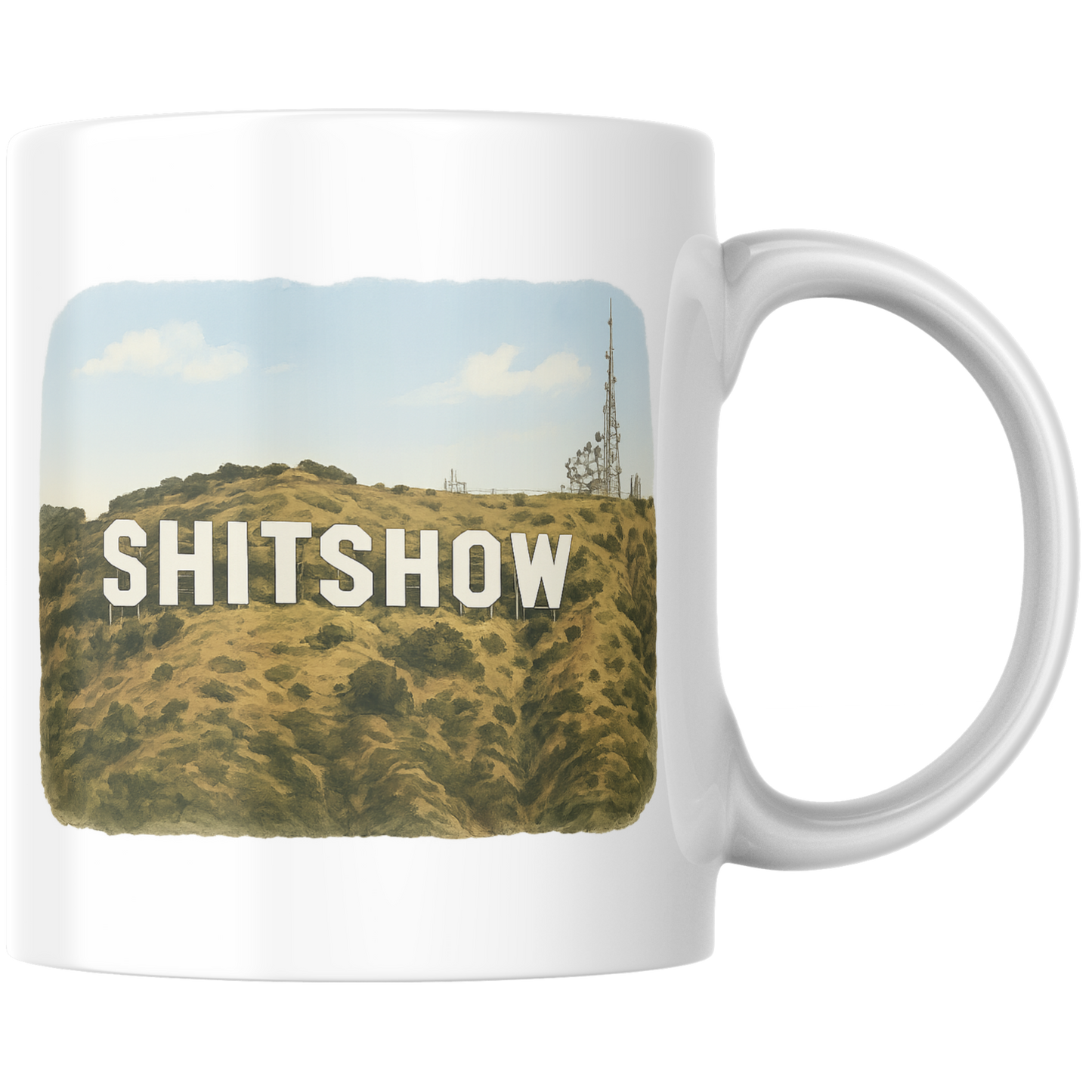 Shitshow Schriftzug Kaffee Tasse