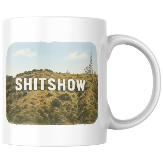 Shitshow Schriftzug Kaffee Tasse