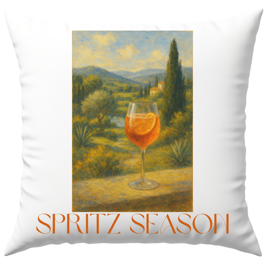 Spritz Season Cocktail Kunst Deko Kissen