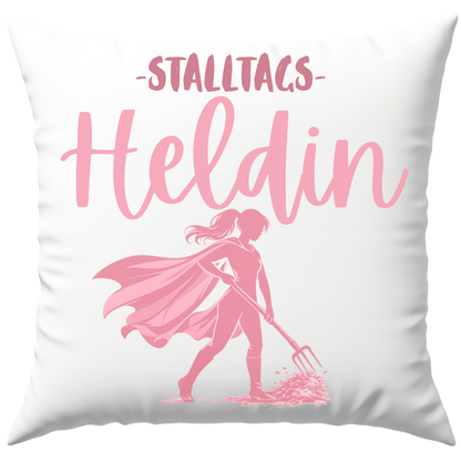 Stalltagsheldin Reiten Deko Kissen
