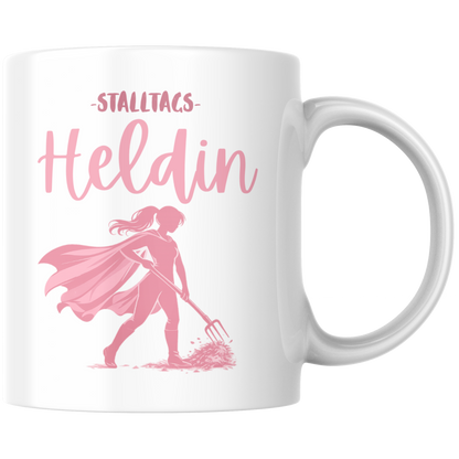 Stalltagsheldin Reiten Kaffee Tasse