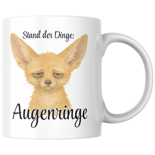 Stand Der Dinge Augenringe Kaffee Tasse