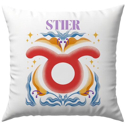Stier Taurus Sternzeichen Deko Kissen