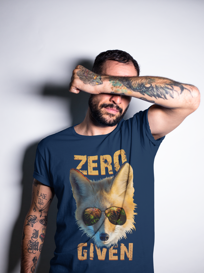 Zero Fox Given Wortspiel T-Shirt