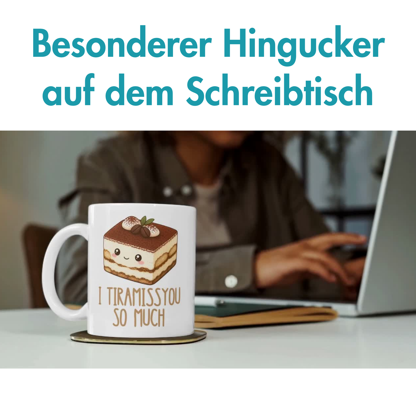 I Tiramissyou So Much Wortspiel Liebe Kaffee Tasse