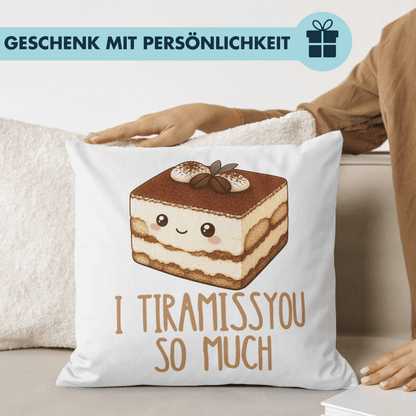 I Tiramissyou So Much Wortspiel Liebe Deko Kissen