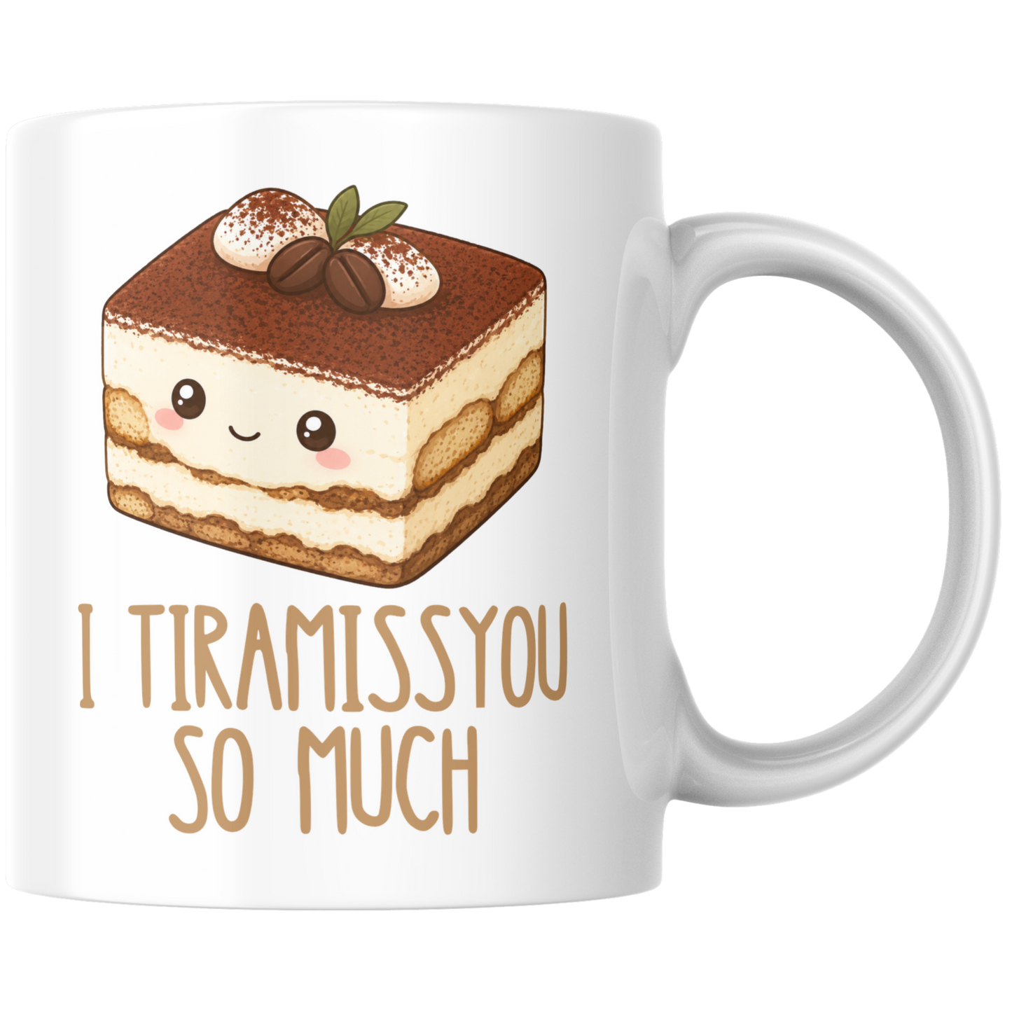 I Tiramissyou So Much Wortspiel Liebe Kaffee Tasse