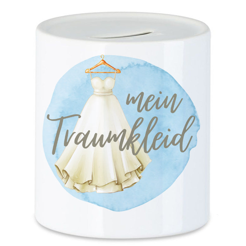 Mein Traumkleid Braut Kleid Hochzeit Verlobung Geldgeschenk Spardose