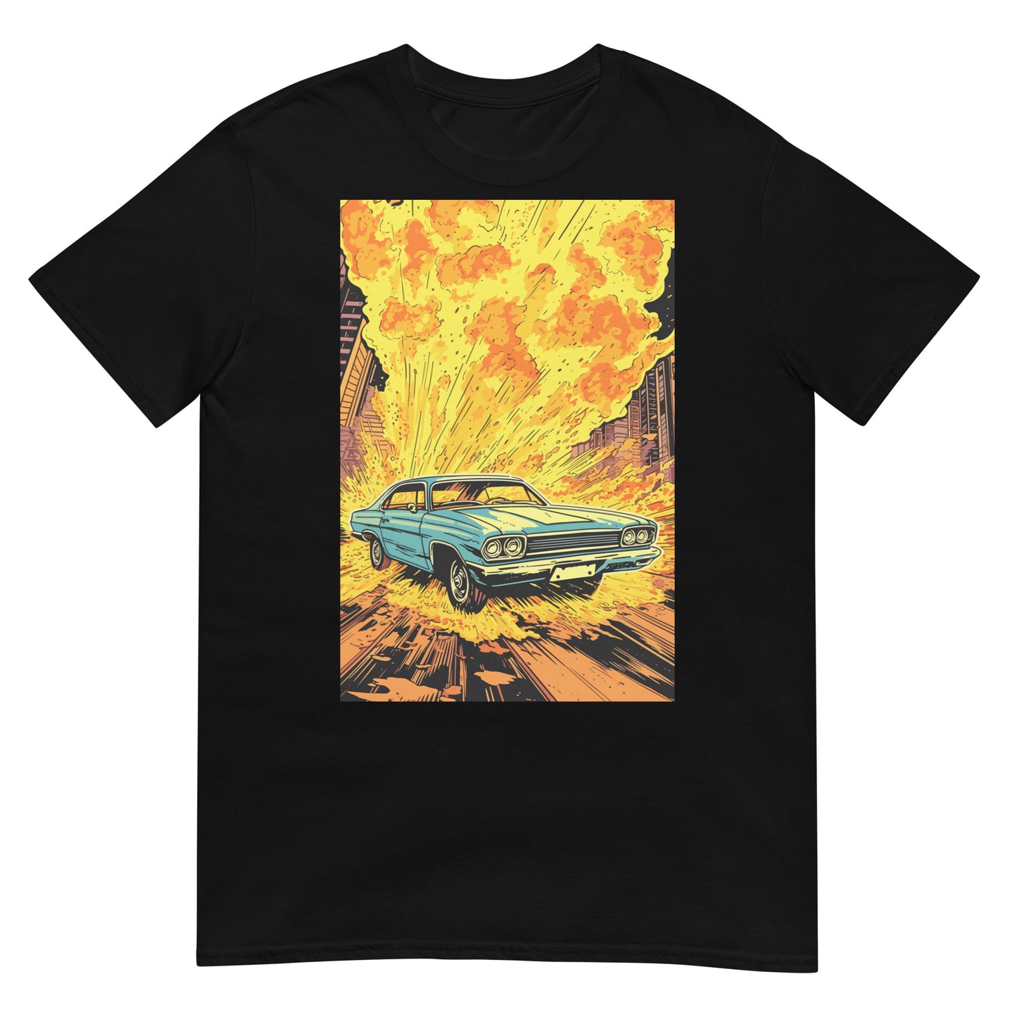 Auto Explosion Retro T-Shirt