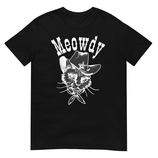 Meowdy Katzen Western T-Shirt