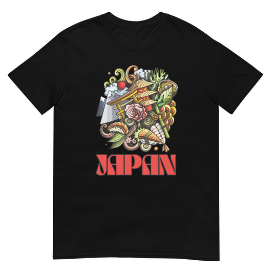 Japan Collage Souvenir T-Shirt