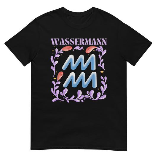 Wassermann Aquarius Sternzeichen T-Shirt