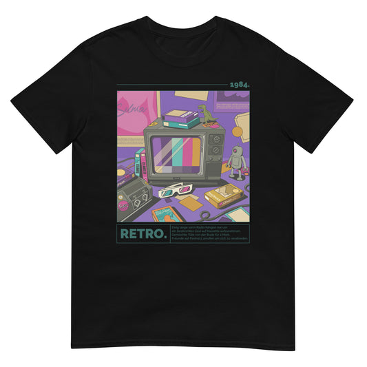 Retro 1984 Oldschool Vintage nostalgia synthwave T-Shirt