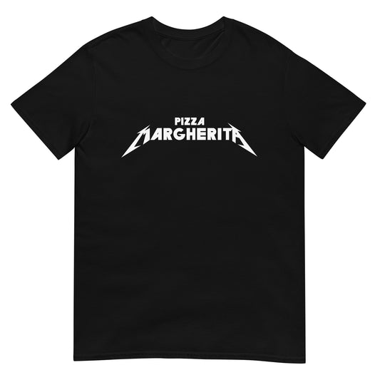 Pizza Margherita Metal Rocker T-Shirt