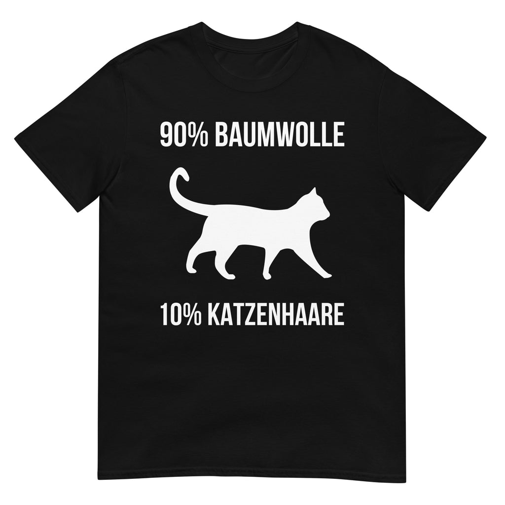 90% Baumwolle 10% Katzenhaare Katze T-Shirt