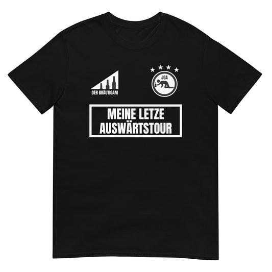 JGA Meine Letzte Auswärtstour Trikot Bräutigam T-Shirt