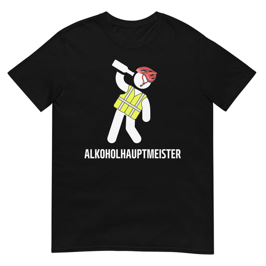 Alkoholhauptmeister Saufen Parodie Meme T-Shirt