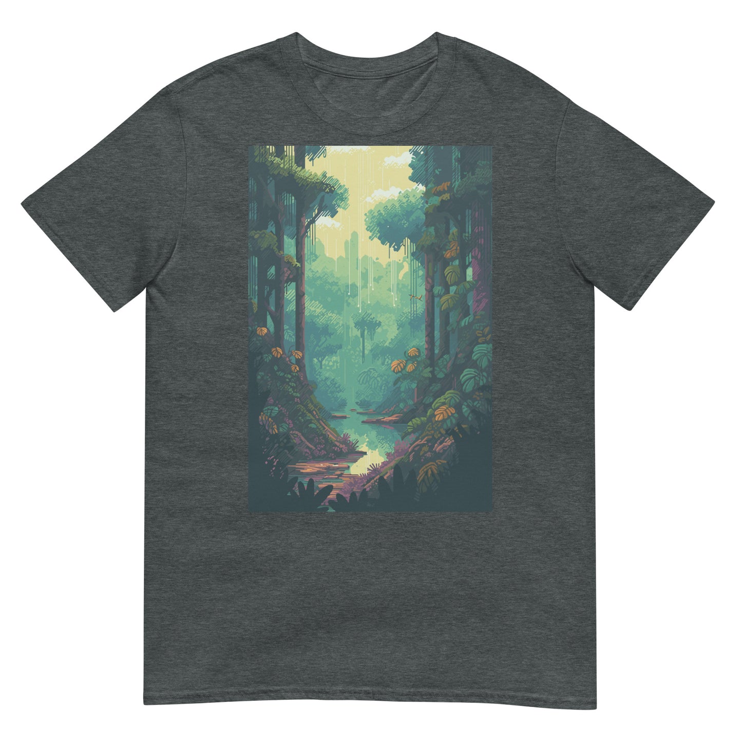 64-Bit Pixel Jungle T-Shirt