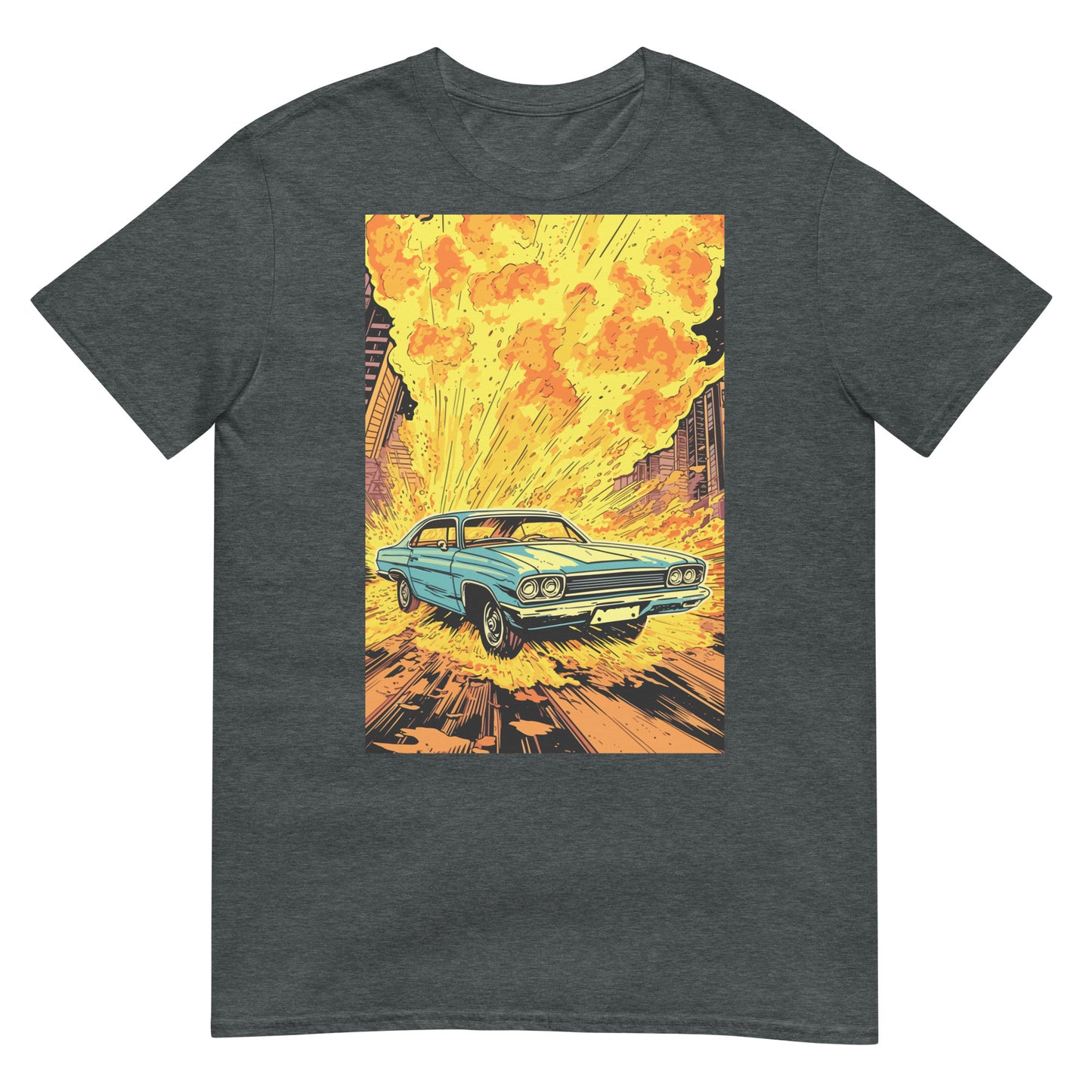 Auto Explosion Retro T-Shirt