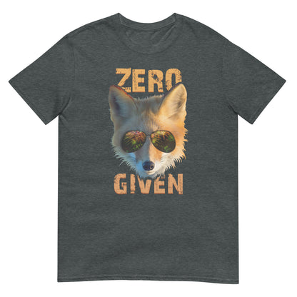 Zero Fox Given Wortspiel T-Shirt