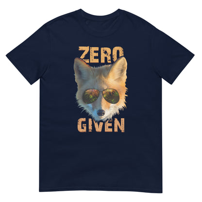 Zero Fox Given Wortspiel T-Shirt