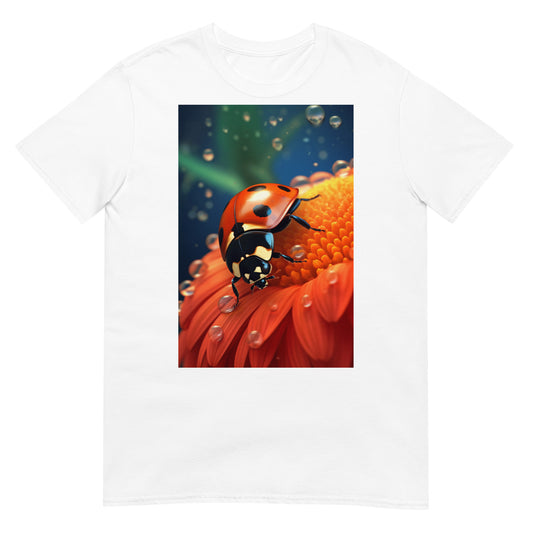 Marienkäfer auf Blume T-Shirt