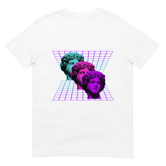 Griechische Statue Vaporwave T-Shirt