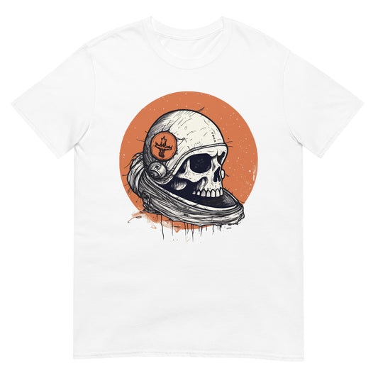 Skelett-Astronaut Totenkopf T-Shirt