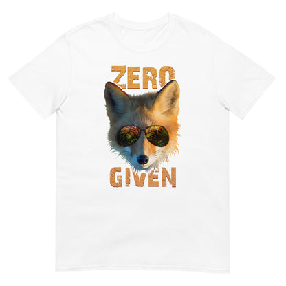 Zero Fox Given Wortspiel T-Shirt
