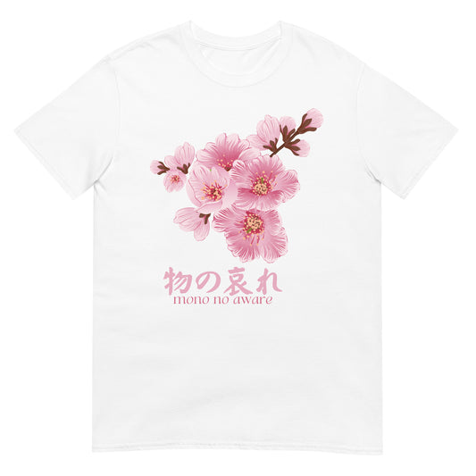 Mono No Aware Sakura Kirschblüten T-Shirt