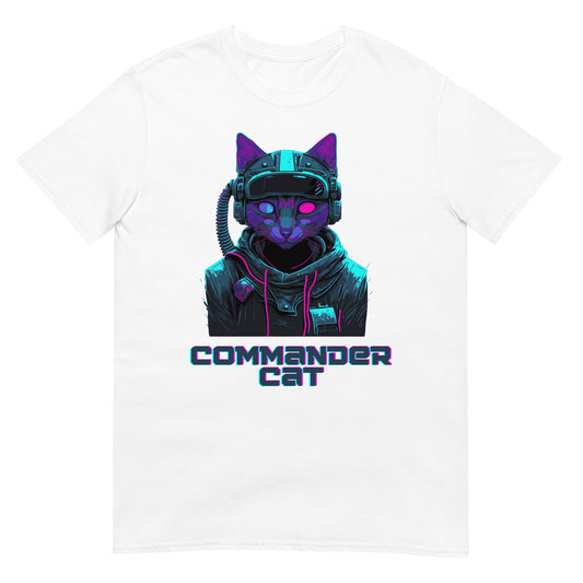 Commander Cat Katzen Astronaut T-Shirt