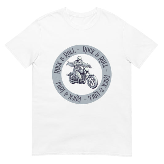 Rock & Roll Skelett Biker T-Shirt