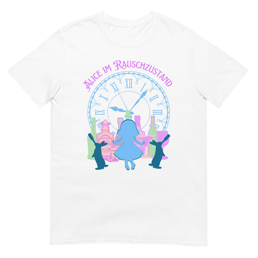 Alice im Rauschzustand Saufen Wortspiel T-Shirt