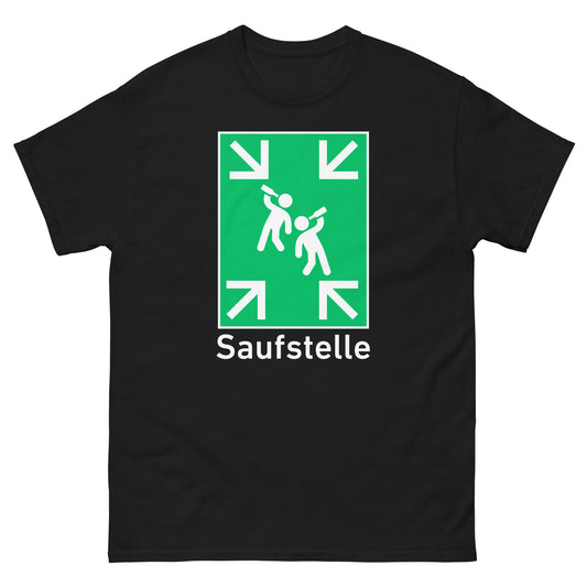 Saufstelle Sammelstelle Bier T-Shirt