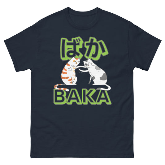 Baka Katzen Backpfeife Anime T-Shirt