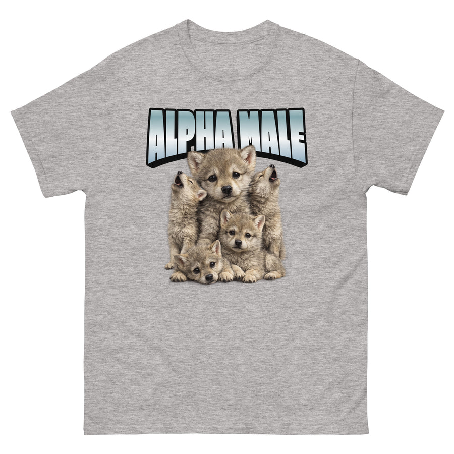 Alpha Male Baby Wolf Meme Bootleg T-Shirt