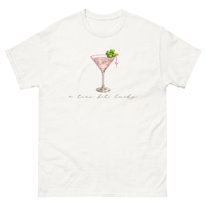 A Tini Bit Lucky Martini Cocktail T-Shirt