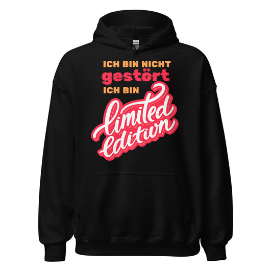 Ich bin nicht gestört ich bin Limited Edition verrückter Hoodie Kapuzenpullover