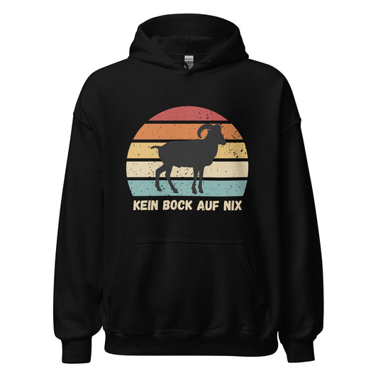 Kein Bock auf nix Hoodie Kapuzenpullover