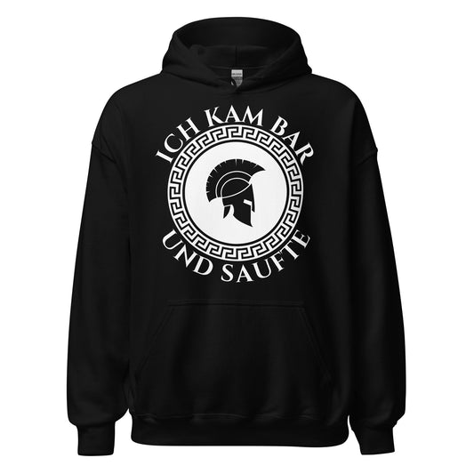 Ich kam Bar und saufte Römer Bier Spruch Hoodie Kapuzenpullover