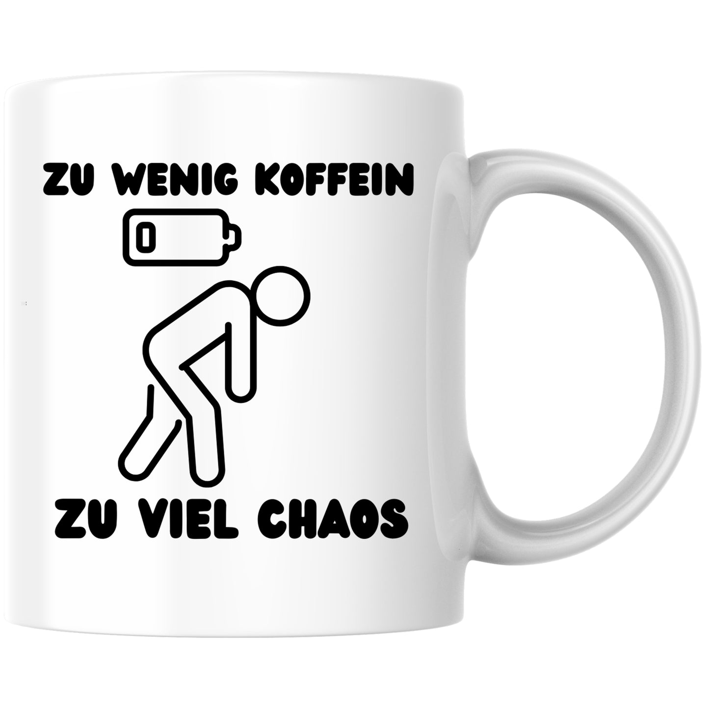 Zu Wenig Koffein Zu Viel Chaos Morgenmuffel Kaffee Tasse